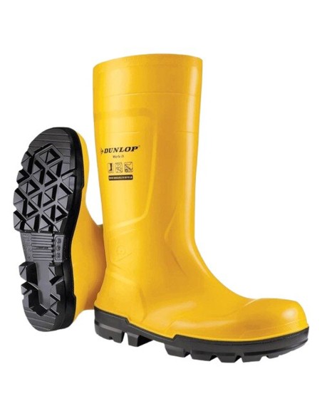 Cizme de protectie cu bombeu si talpa rezistenta la uleiuri, DUNLOP WORK-IT S5