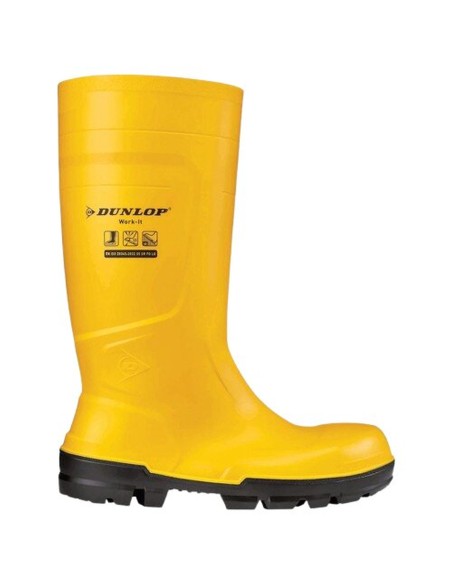 Cizme de protectie cu bombeu si talpa rezistenta la uleiuri, DUNLOP WORK-IT S5