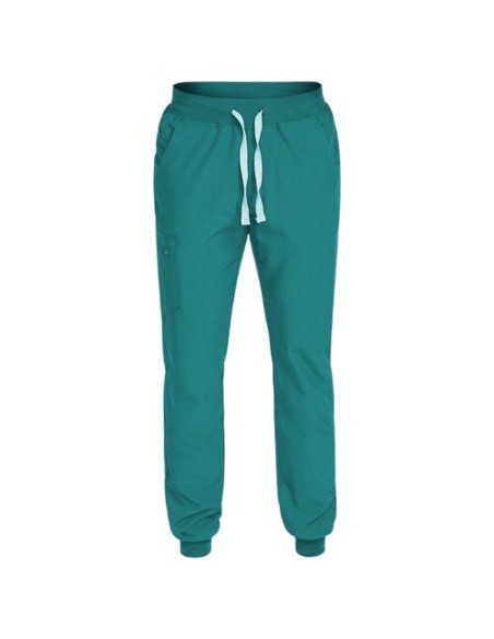 Pantaloni medicali flexibili, Nobby Verde-albastrui