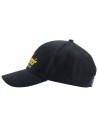 Șapcă reglabilă unisex, 100% bumbac, cu logo, Snickers Workwear, 9041, Black/Yellow