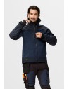 Jachetă softshell stretch, pentru bărbați, Snickers Workwear, AllroundWork, 1216, Navy/Dark Navy