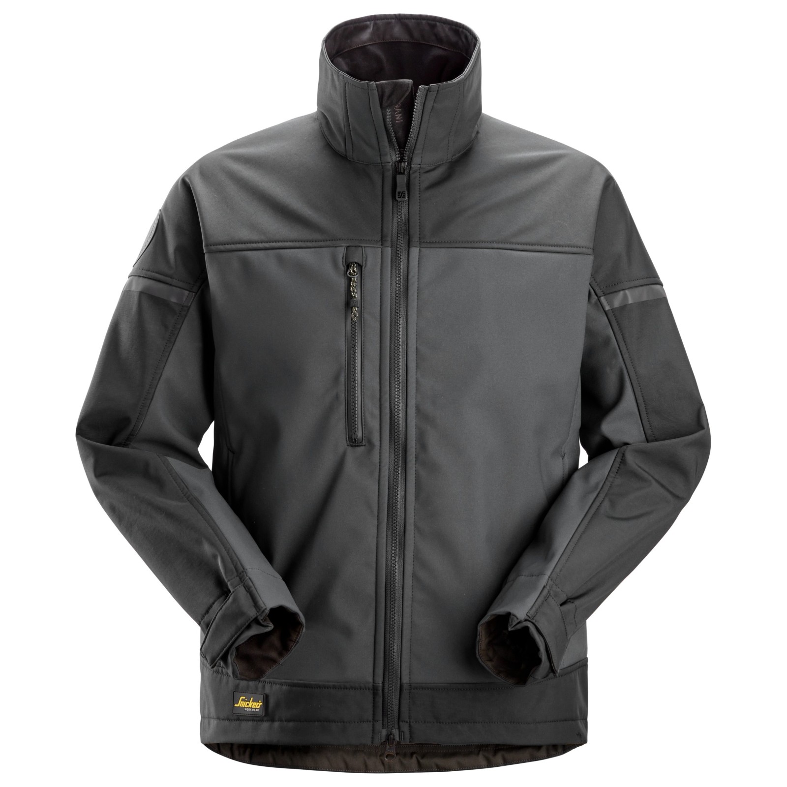 Jachetă softshell stretch, pentru bărbați, Snickers Workwear, AllroundWork, 1216, Steel Grey/Dark Steel Grey