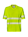 Tricou reflectorizant, stretch, din bumbac & poliester, Sir Safety, Mistral, Galben Neon