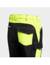 Pantaloni de lucru softshell reflectorizanți, din bumbac și poliester, Prisma 2.0 HV YELLOW/BLACK