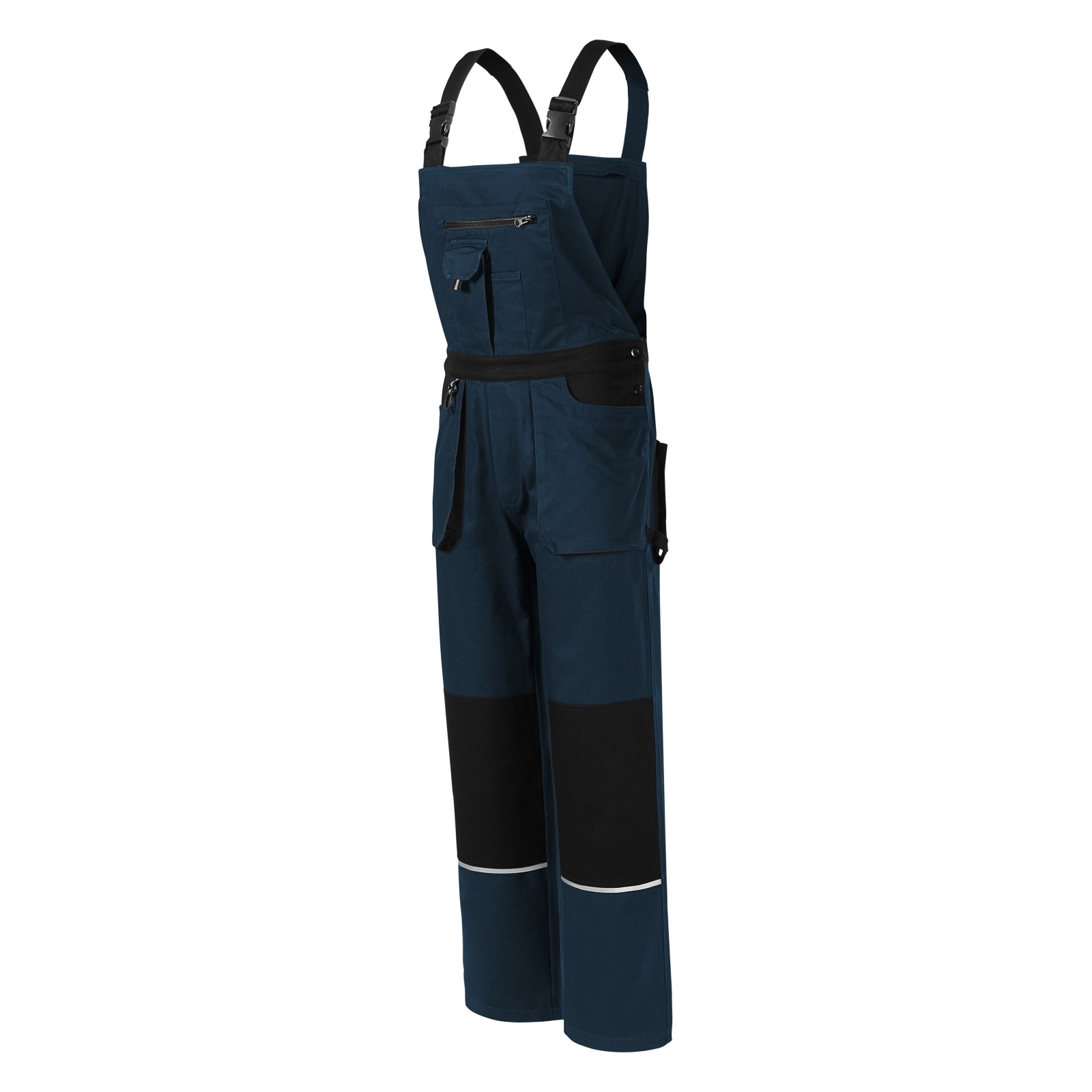 Pantaloni cu pieptar de lucru, din 100% bumbac, 270 g/mp, Woody