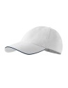 Șapcă reglabilă unisex, 100% bumbac, 340 g/mp, Sandwich 6P