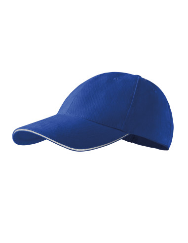 Șapcă reglabilă unisex, 100% bumbac, 340 g/mp, Sandwich 6P