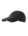 Șapcă reglabilă unisex, 100% bumbac, 340 g/mp, Sandwich 6P