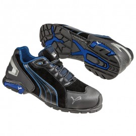 Pantofi de protecție flexibili și performanți, Puma Rio Black Low S3 SRC