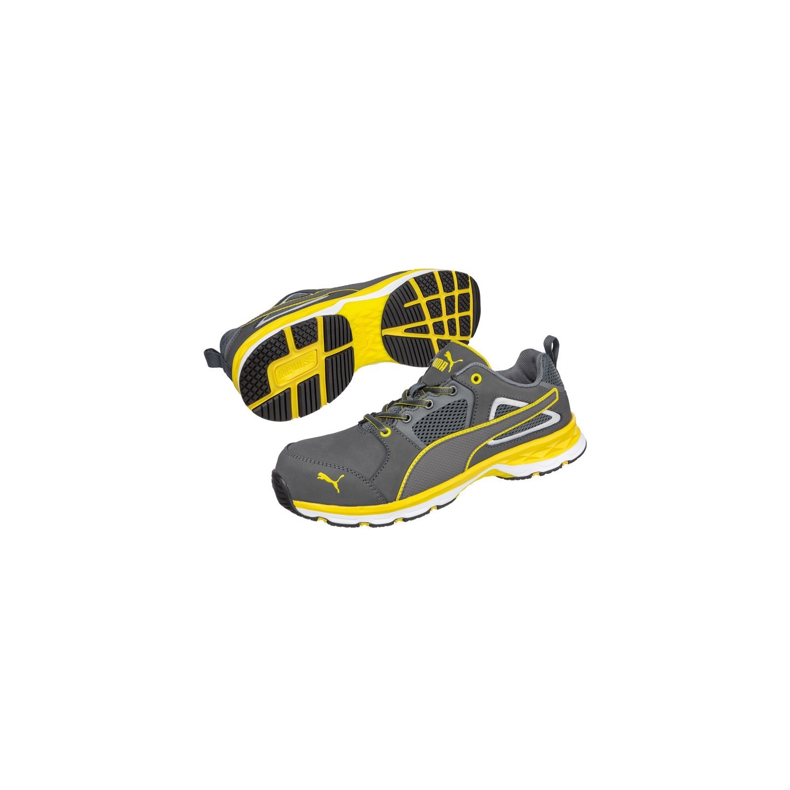 Pantofi de protecție rezistenți la căldură extremă, Puma Pace 2.0 Yellow Low S1P ESD HRO SRC