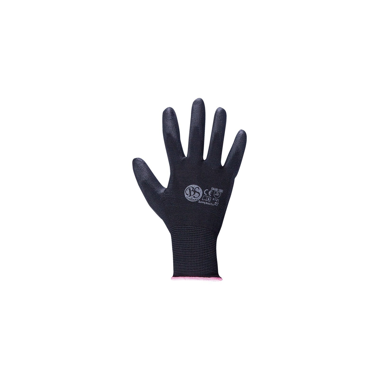 Mănuși de lucru tricotate cu strat de poliuretan, BS Bunting Black Evo
