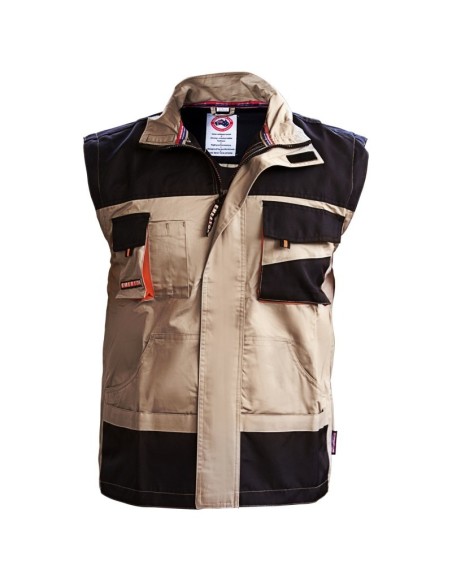 Jachetă de lucru multifuncțională, 2 în 1, din bumbac, 185 g/mp, Summer Emerton