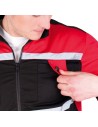 Costum de lucru: jachetă și pantaloni cu pieptar, din tercot, Tayra