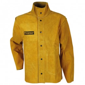 Jachetă de protecție pentru sudură, 100% piele naturală, Zava Pro FL