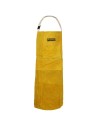 Șorț pentru sudură din piele, cu buzunar frontal, Zava Pro Apron