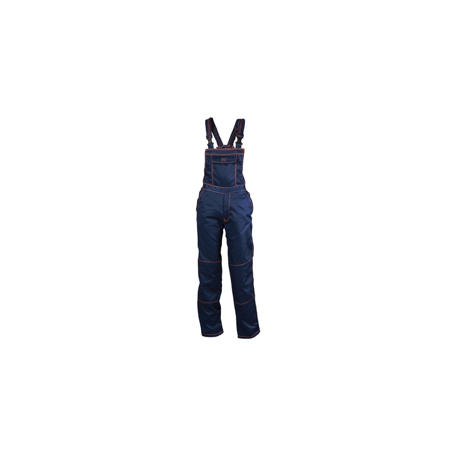 Pantaloni cu pieptar de lucru, din tercot, 195 g/mp, Primo