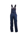 Pantaloni cu pieptar de lucru, din tercot, 195 g/mp, Primo