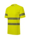 Tricou reflectorizant unisex, poliester 100%, 150 g/mp, HV DRY
