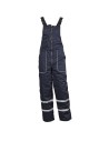Pantaloni cu pieptar de lucru, pentru iarnă, 240 g/mp, Collins Bibpants