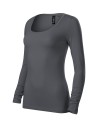 Tricou de damă cu mânecă lungă, 95% bumbac, 160 g/mp, Brave