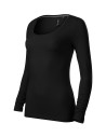 Tricou de damă cu mânecă lungă, 95% bumbac, 160 g/mp, Brave