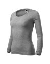 Tricou pentru femei cu mânecă lungă, 100% bumbac, 160 g/mp, FIT-T LS