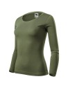 Tricou pentru femei cu mânecă lungă, 100% bumbac, 160 g/mp, FIT-T LS