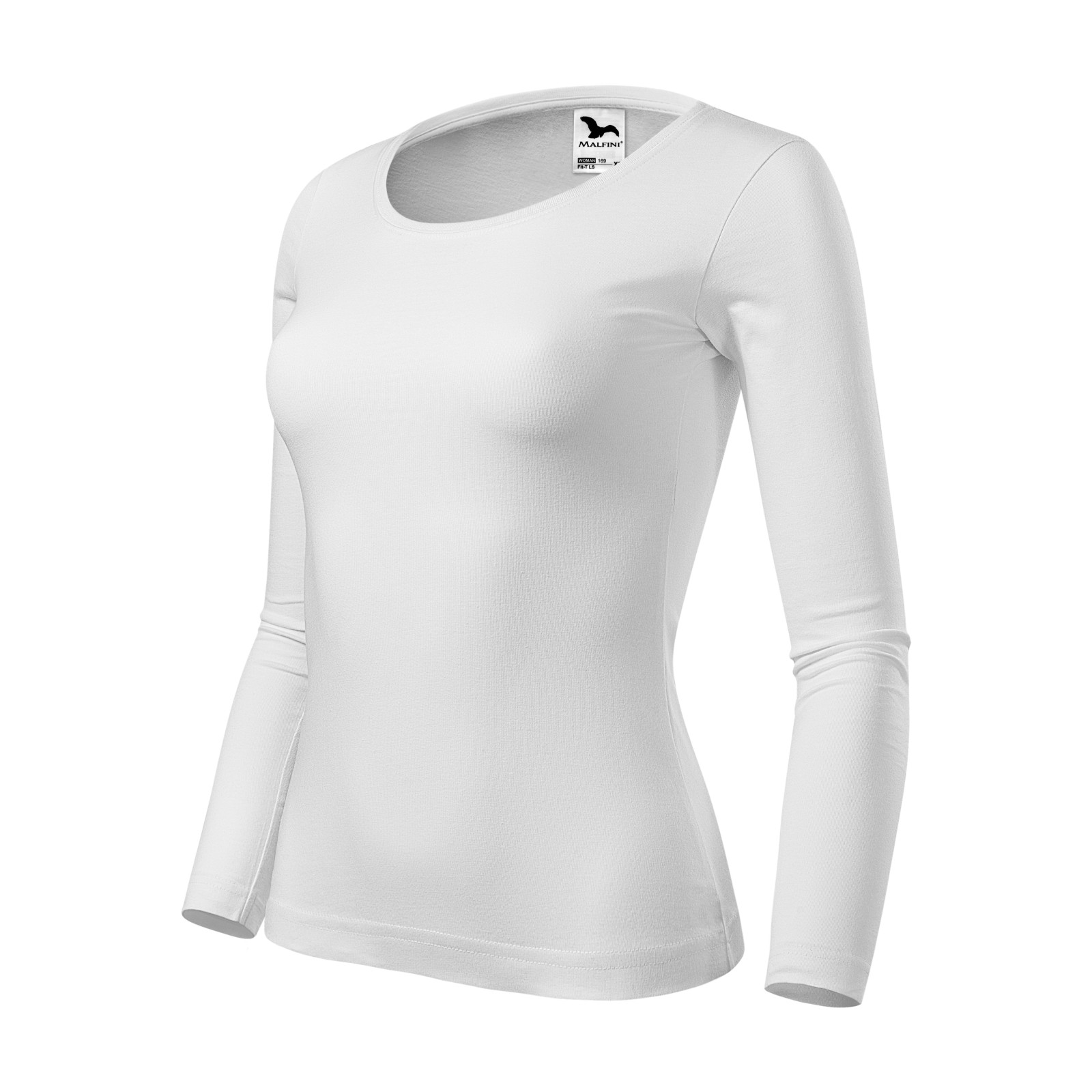 Tricou pentru femei cu mânecă lungă, 100% bumbac, 160 g/mp, FIT-T LS