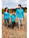 Tricou pentru femei cu mânecă lungă, 100% bumbac, 160 g/mp, FIT-T LS