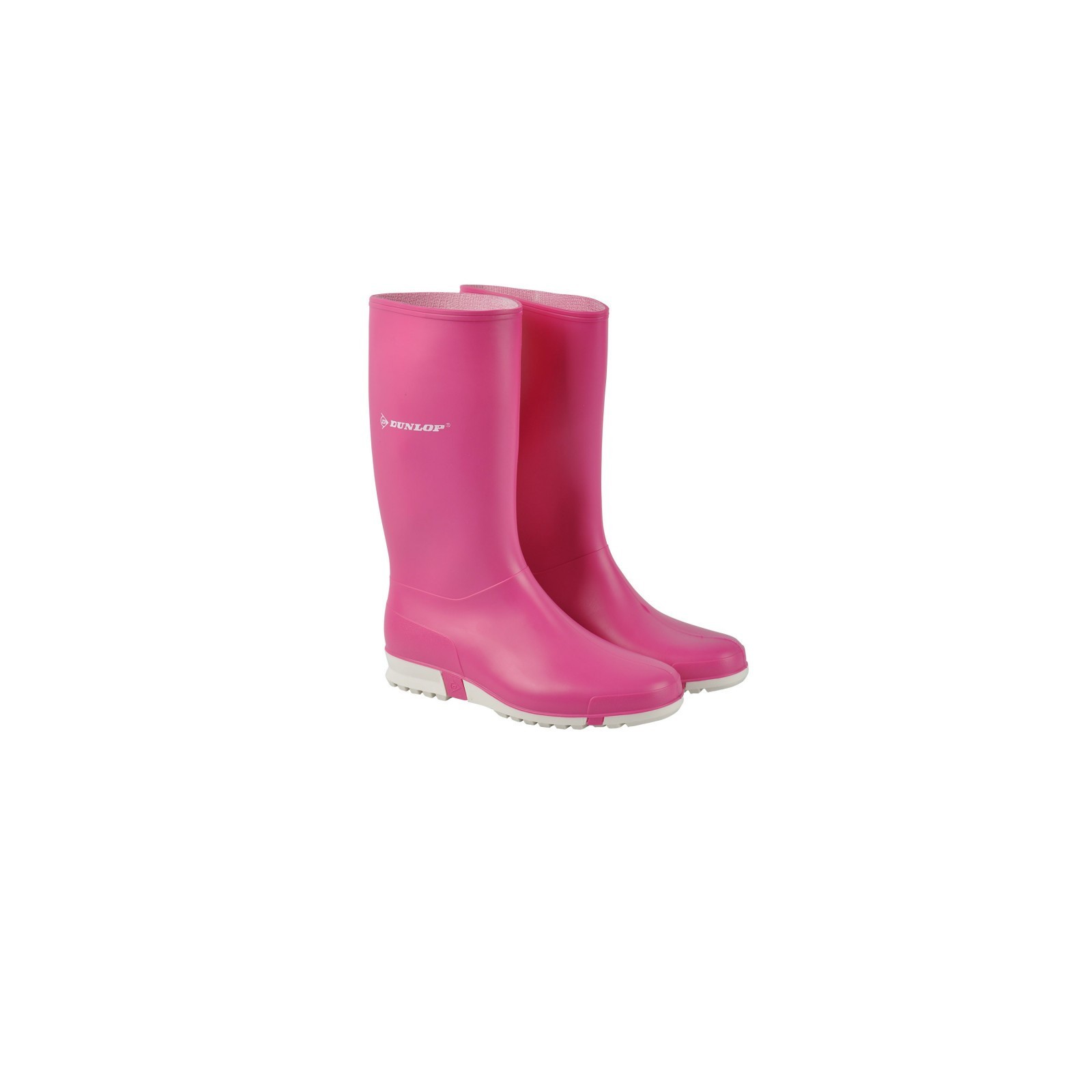 Cizme de protecție impermeabile, din PVC, pentru femei, Dunlop Sport Pink