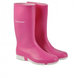 Cizme impermeabile, din PVC, pentru femei, Dunlop Sport Pink