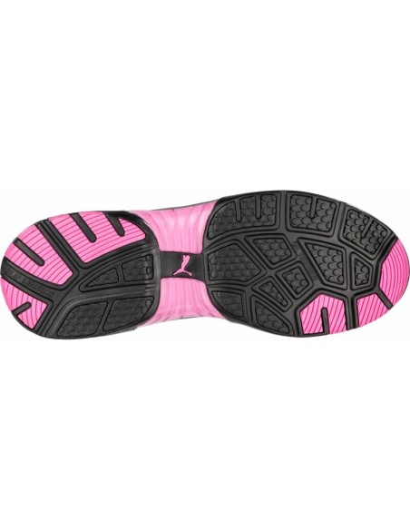 Pantofi de protecție de damă, cu bombeu din oțel, Puma Lady Celerity Knit Pink S1P