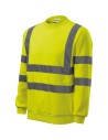 Pulover unisex reflectorizant, cu benzi 3M, 100% poliester, 300 g/mp, HV Essential