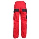 Pantaloni de lucru pentru vară, din tercot, 260 g/mp, Emerton Red Trousers