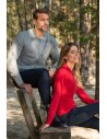 Hanorac pentru femei BOMBER Malfini Premium, 100% bumbac