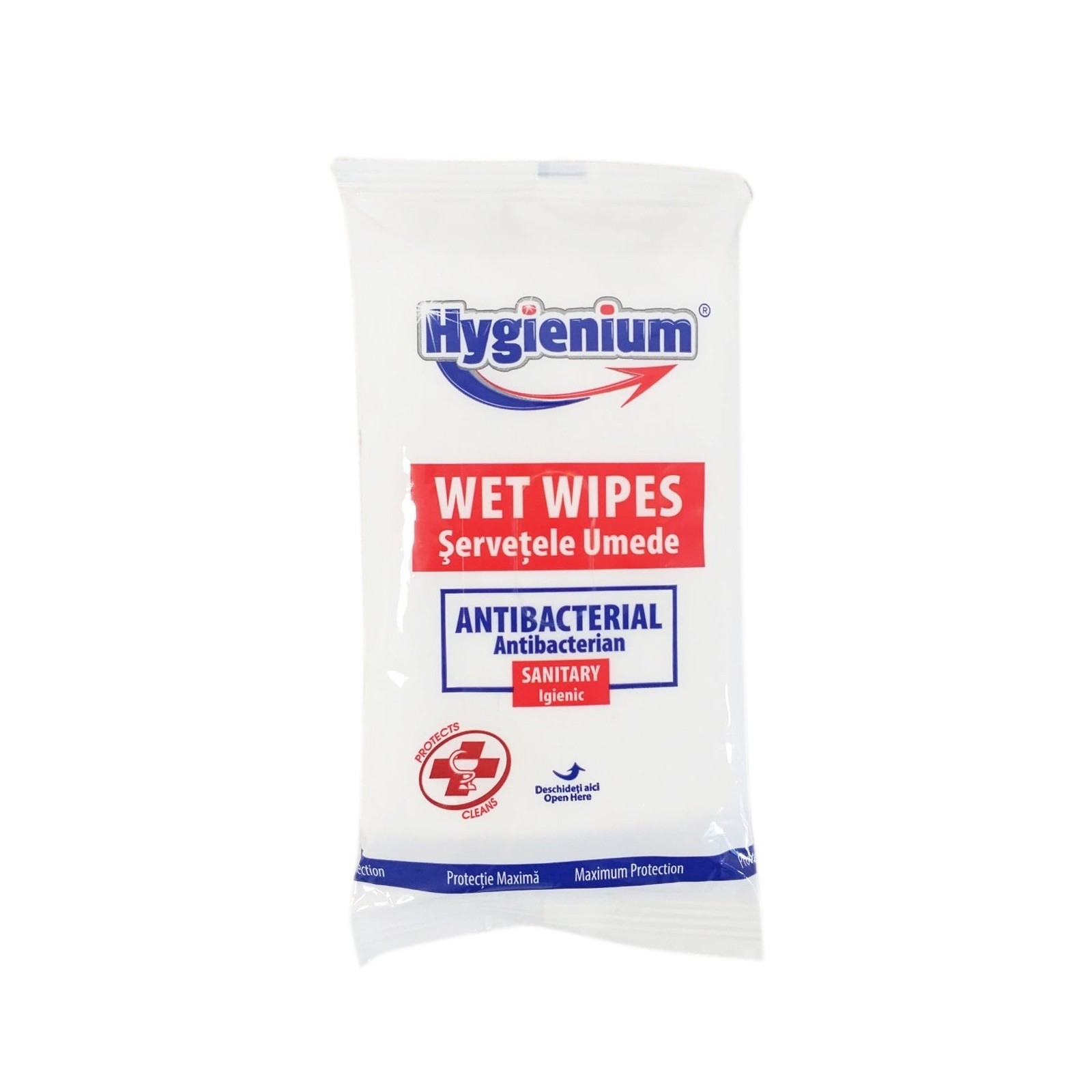 Șervețele umede antibacteriene Hygienium - set 24 buc