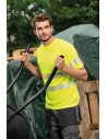 Tricou reflectorizant unisex, poliester 100%, 150 g/mp, HV DRY