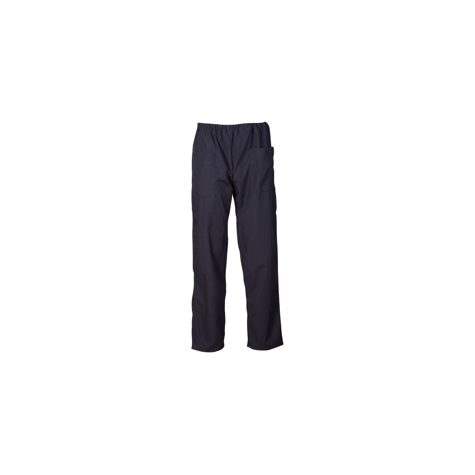 Pantaloni unisex din bumbac / poliester pentru bucătari, 120 g / mp, Napoli Black