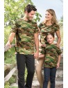 Tricou unisex Camouflage, bumbac 100%, 160 g/mp