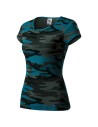 Tricou de damă Camo Pure, bumbac 100%, 150 g/mp