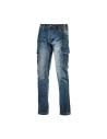 Pantaloni de lucru din denim cu multiple buzunare, Diadora Pant Cargo Stone