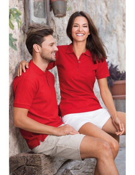 Tricou polo pentru bărbați Cotton Heavy, 100% bumbac, 220 g/mp