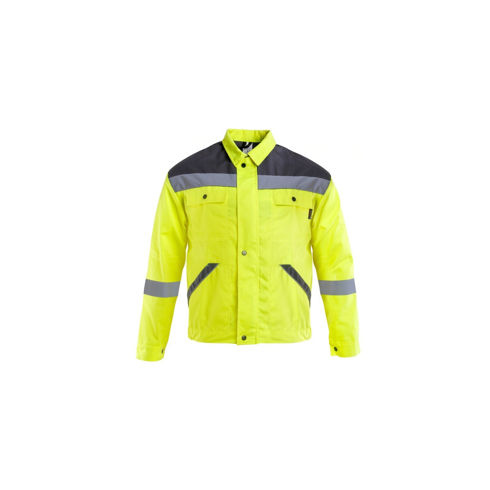 Jachetă de lucru reflectorizantă, Collins Summer HV Yellow, 240 g/mp