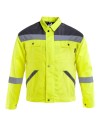 Jachetă de lucru reflectorizantă, Collins Summer HV Yellow, 240 g/mp