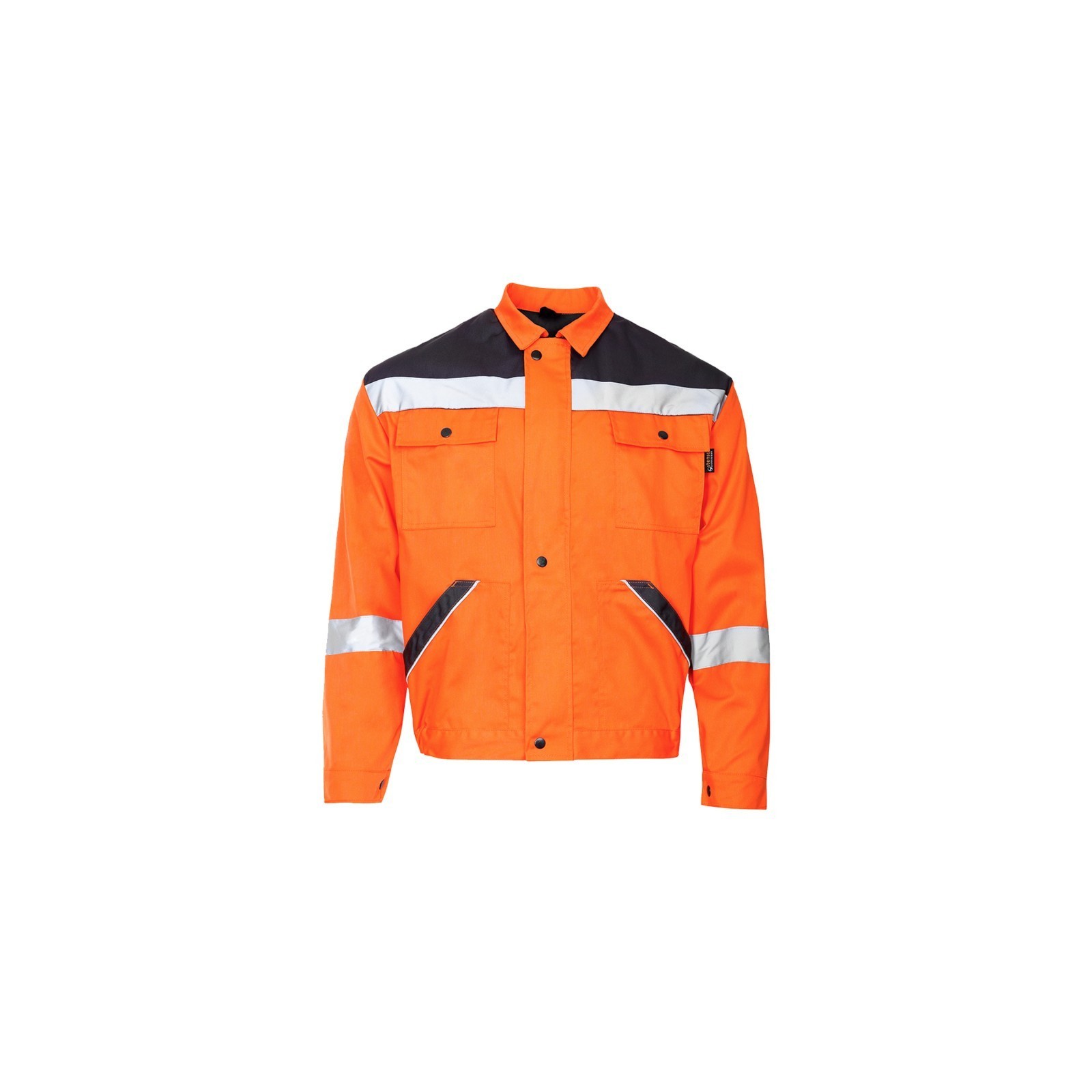 Jachetă de lucru reflectorizantă, Collins Summer HV Orange, 240 g/mp