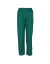 Costum medical unisex: tunică + pantaloni, bumbac & poliester, 120 g/mp, M3 Green