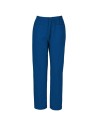 Costum medical unisex: tunică + pantaloni, bumbac & poliester, 120 g/mp, M3 Royal Blue