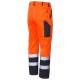 Pantaloni de lucru reflectorizanți, Collins Summer HV Orange, 240 g/mp