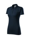 Tricou polo de damă Single J., bumbac 100%, 180 g/mp