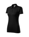 Tricou polo de damă Single J., bumbac 100%, 180 g/mp